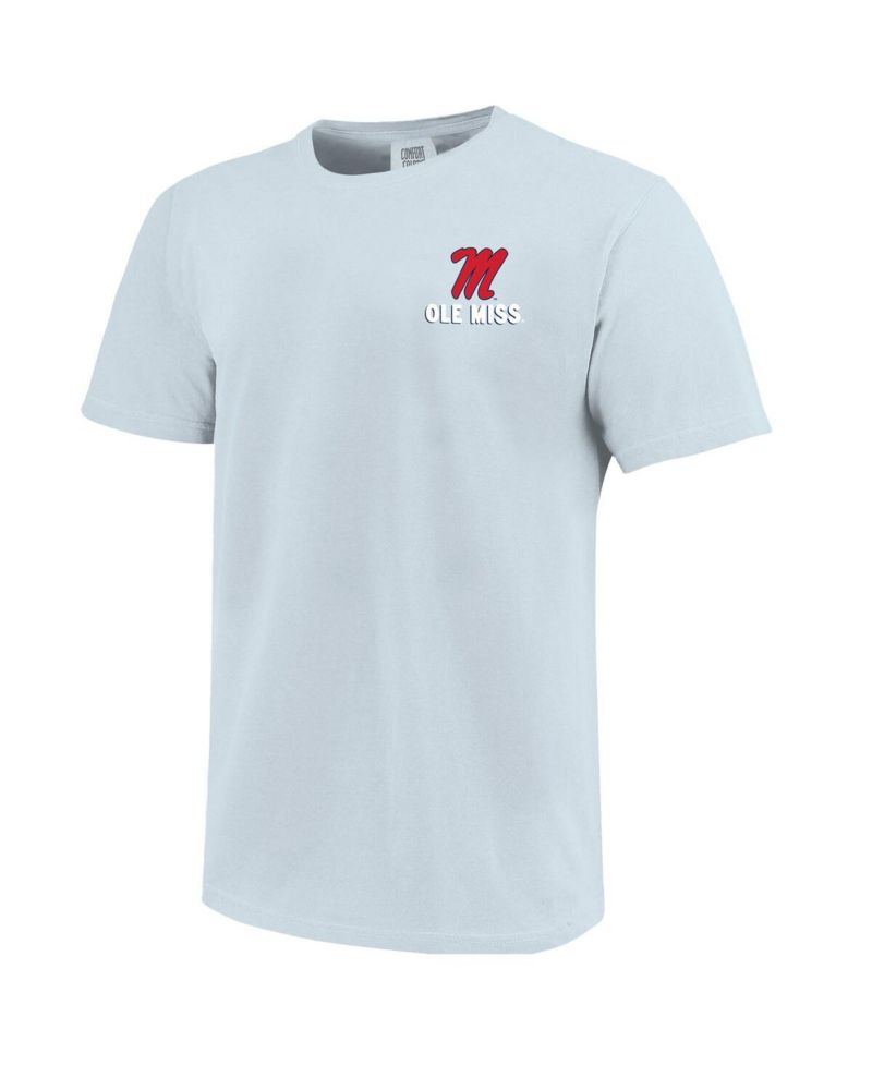 Big Boys and Girls Light Blue Ole Miss Rebels Local Campus Scene T-Shirt