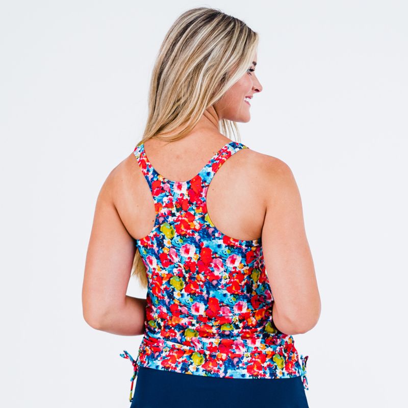 Women's Maya Tankini Swim Top With Built In Bra