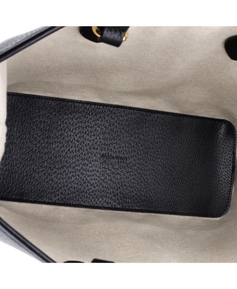 Small Ophidia Top Handle Shopping Tote Leather