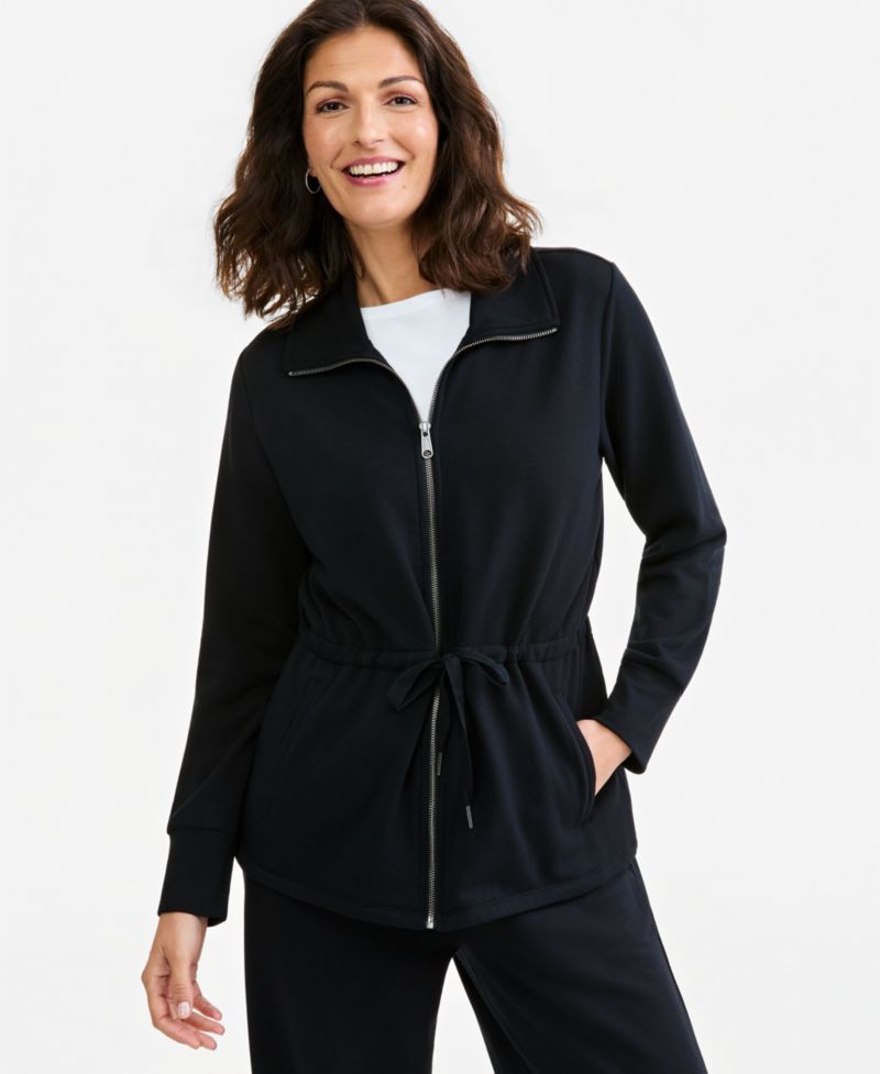 Women's LuxLounge Fleece Zip-Up Jacket