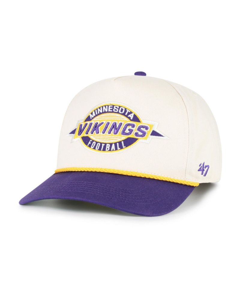 Big Boys and Girls Natural Minnesota Vikings Freemont Hitch Adjustable Hat