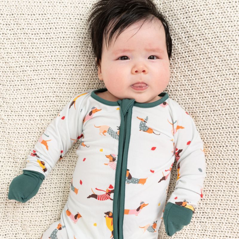Baby One Piece Viscose from Bamboo Holiday Pajamas