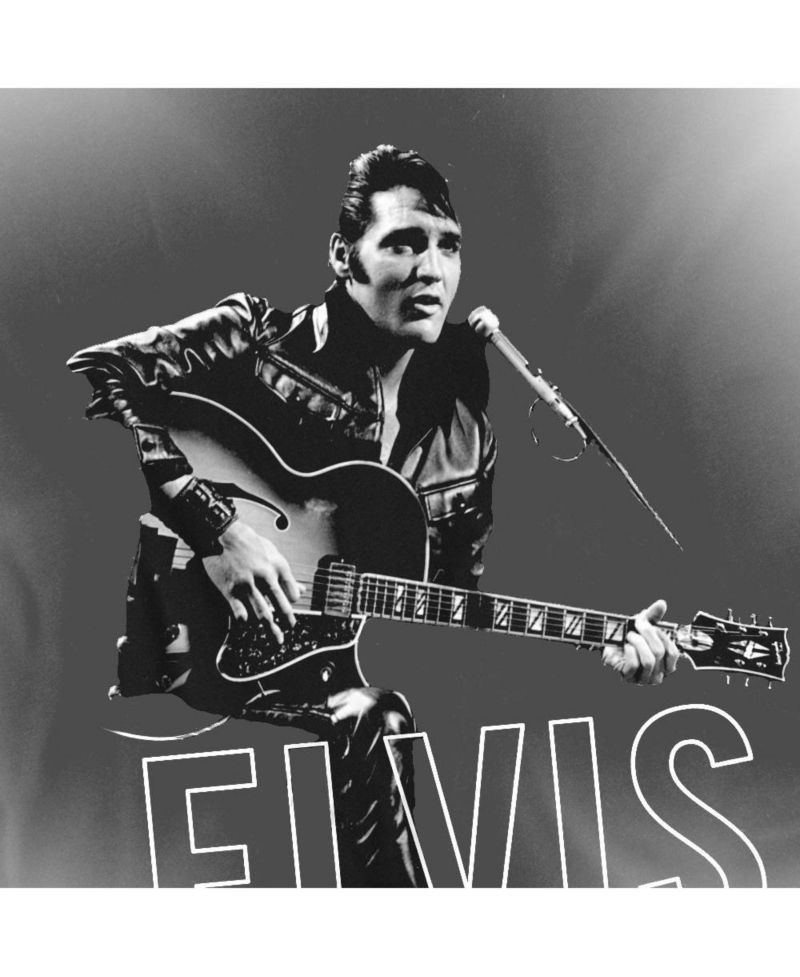Men's Presley Guitar In Hand T-Shirt