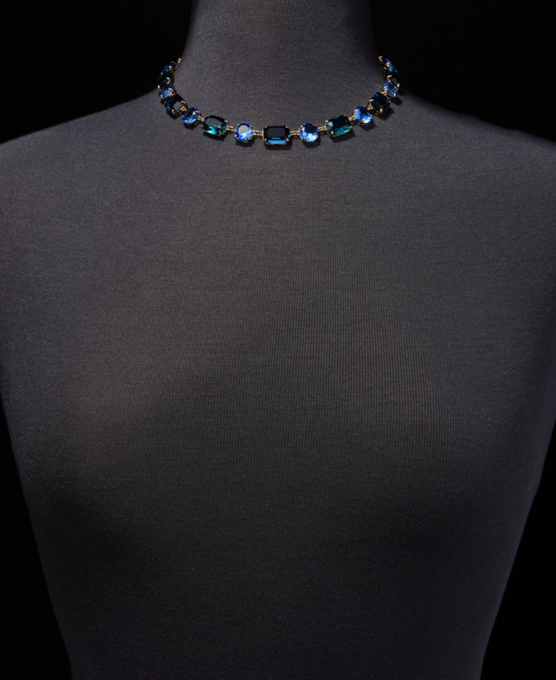 Stone All-Around 16" Collar Necklace