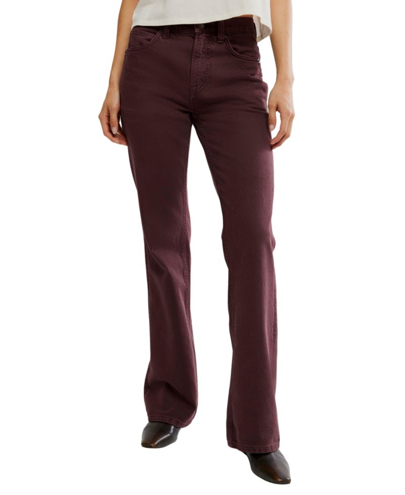 Women's Double Knot High-Rise Straight-Leg Jeans