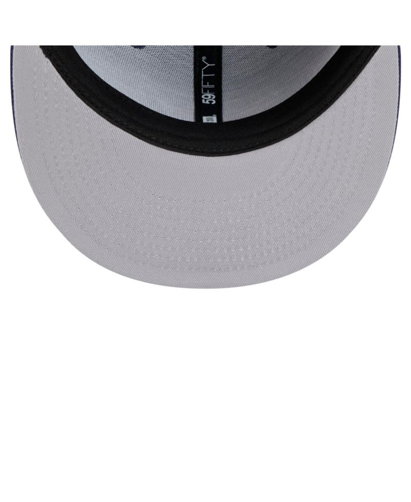 Men's Navy Columbus Blue Jackets Core 59FIFTY Fitted Hat