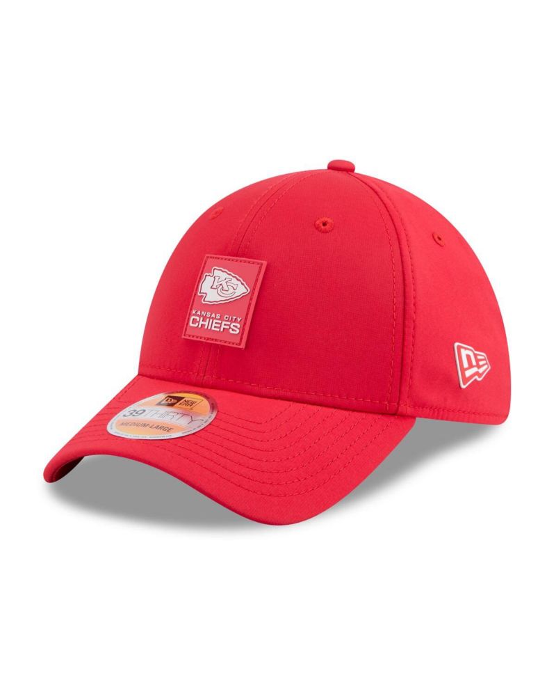 Men's Red Kansas City Chiefs 2025 Sideline 39THIRTY Flex Hat