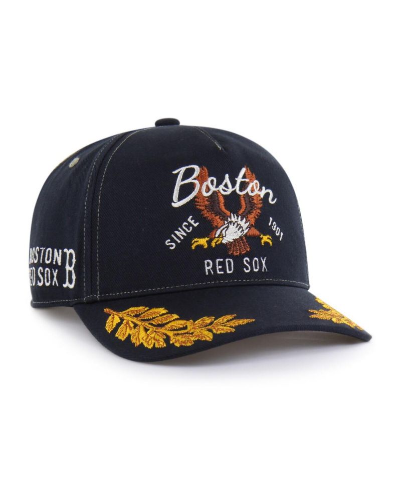 Men's Navy Boston Red Sox Keepsake Collection Adjustable Hitch Hat