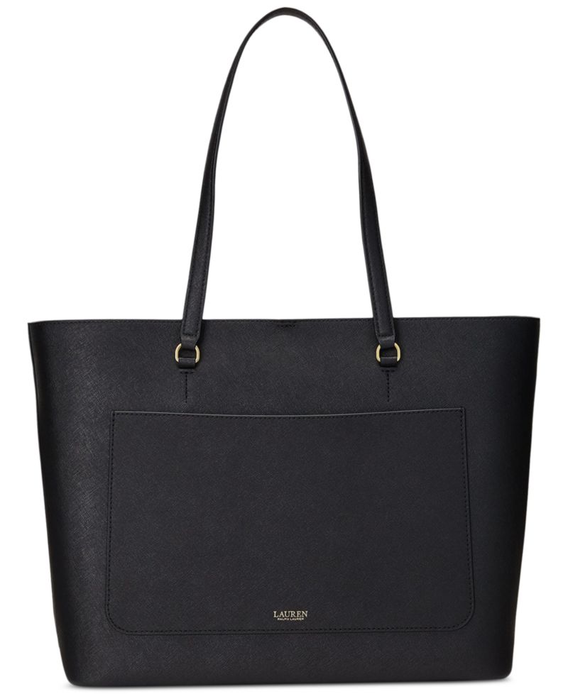 Karly Crosshatch Leather Large Tote