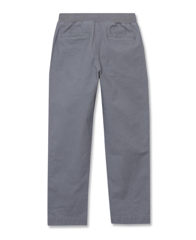 Boys Husky Stretch Soft Rib Waist Iron Knee Pull On Pants