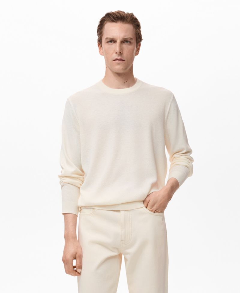 Men's Fine-Knit Sweater