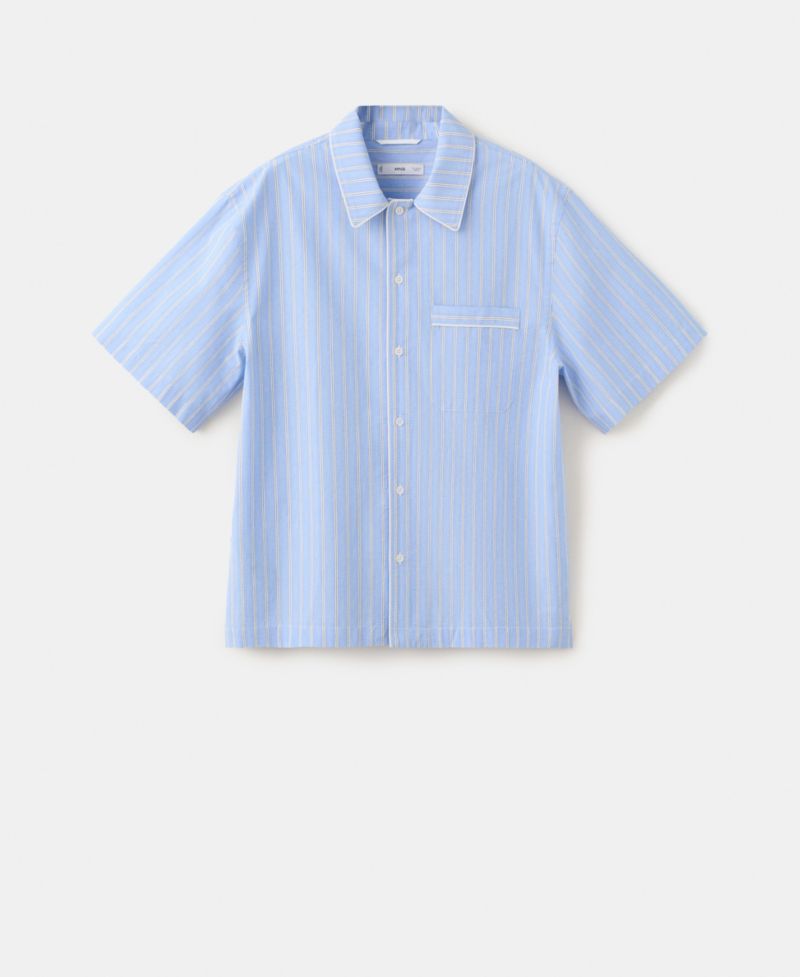 Men's Cotton Striped Shirt