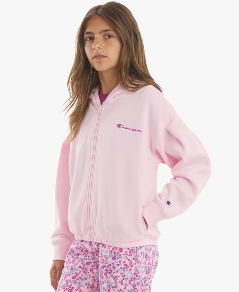 Girls' 7-16 Full-Zip Adorable Graphic Hoodie