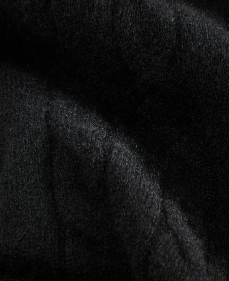 Petite Cable-Knit Crewneck 100% Cashmere Sweater