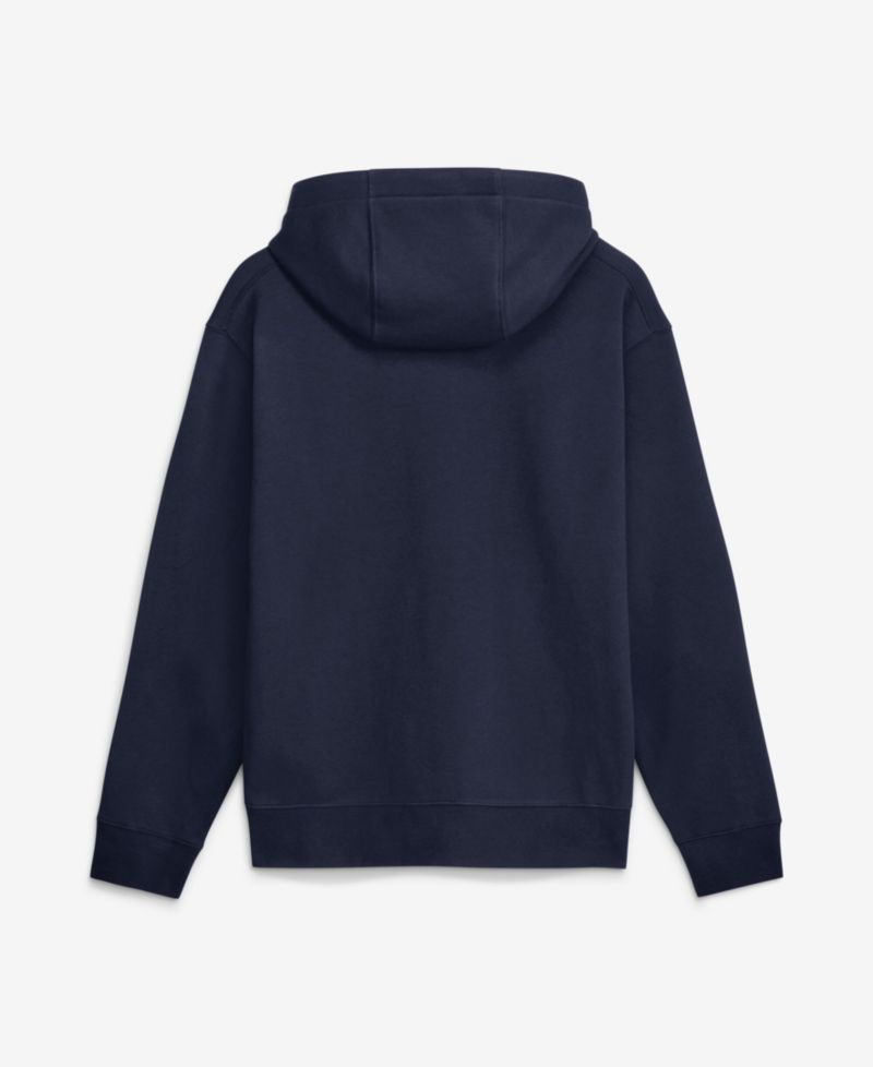 Men's Navy Denver Broncos Expect Victory Club Fleece Pullover Hoodie