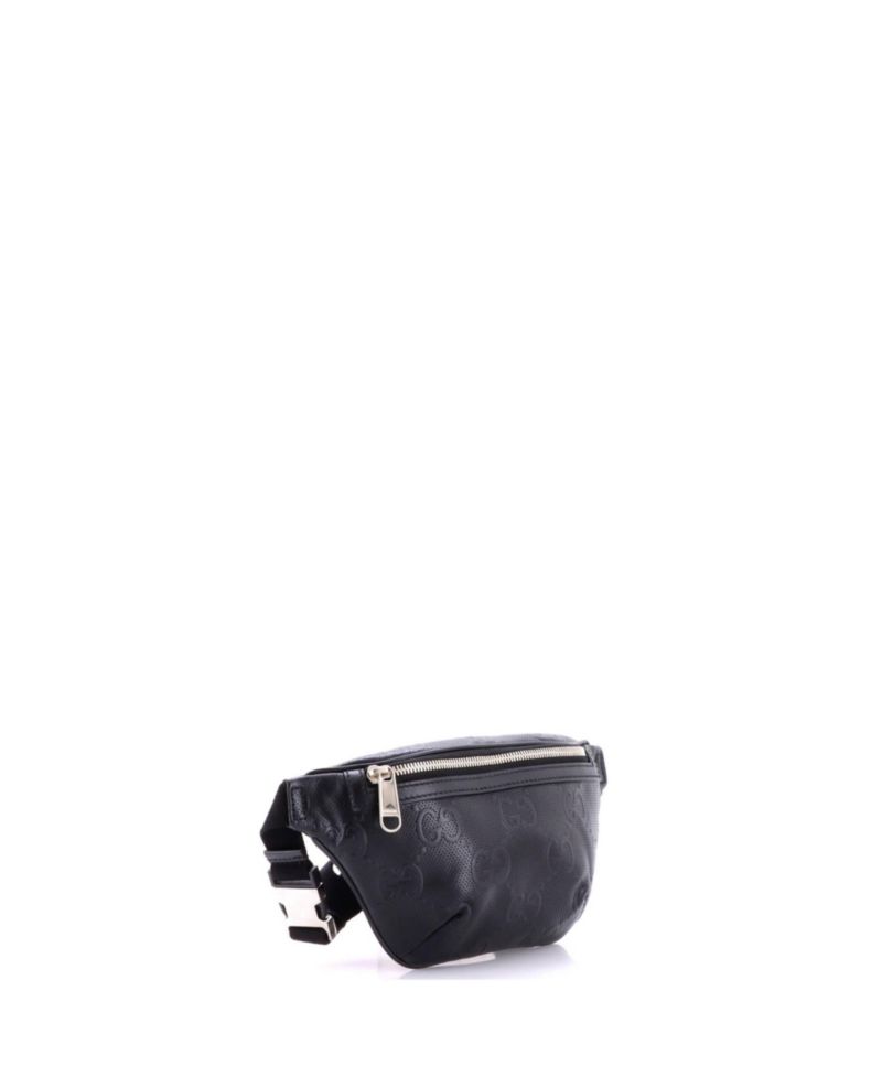 Small Belt Bag GG Embossed Perforated Leather