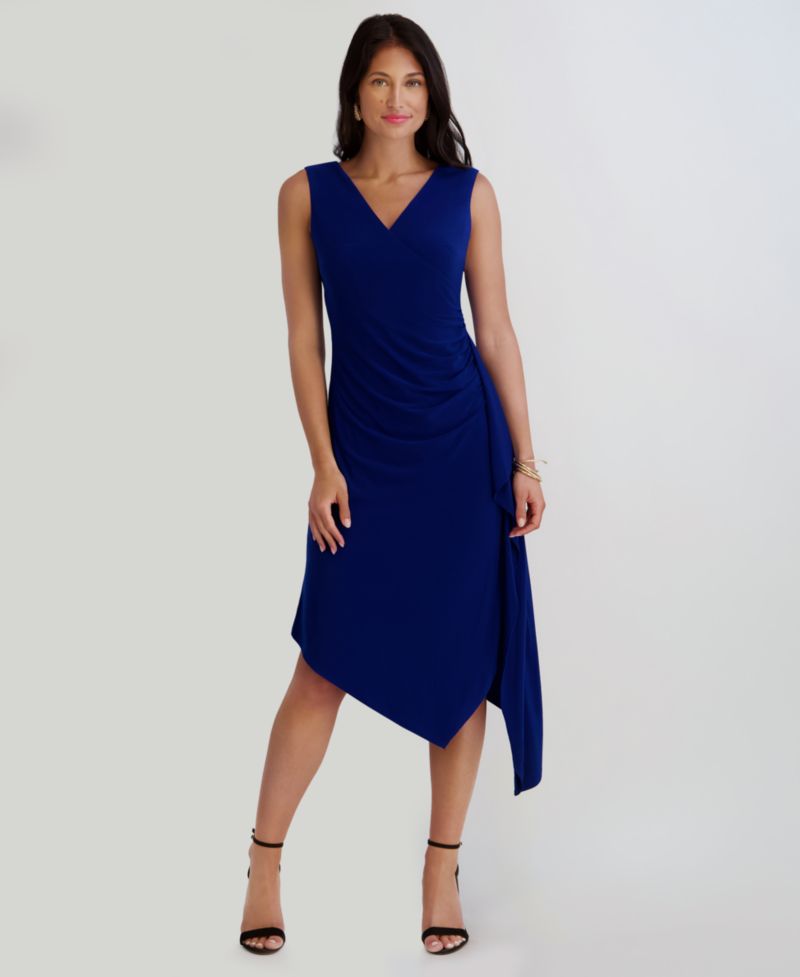 Women's Asymmetrical Midi Dress