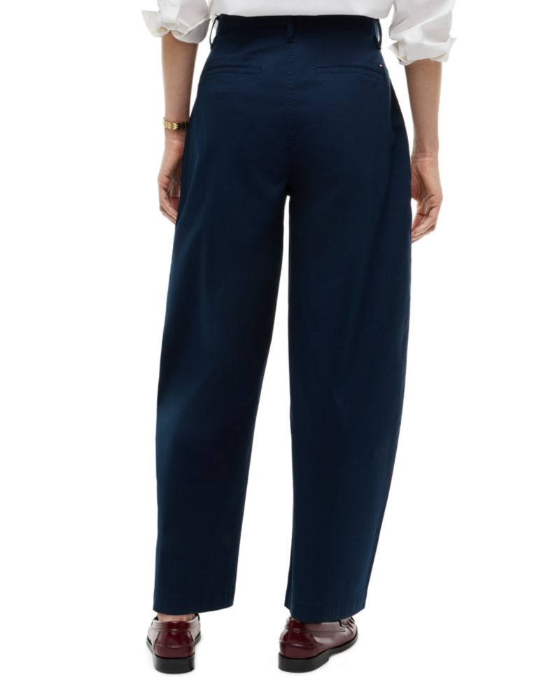 Women's Barrel High-Rise Chino Pants
