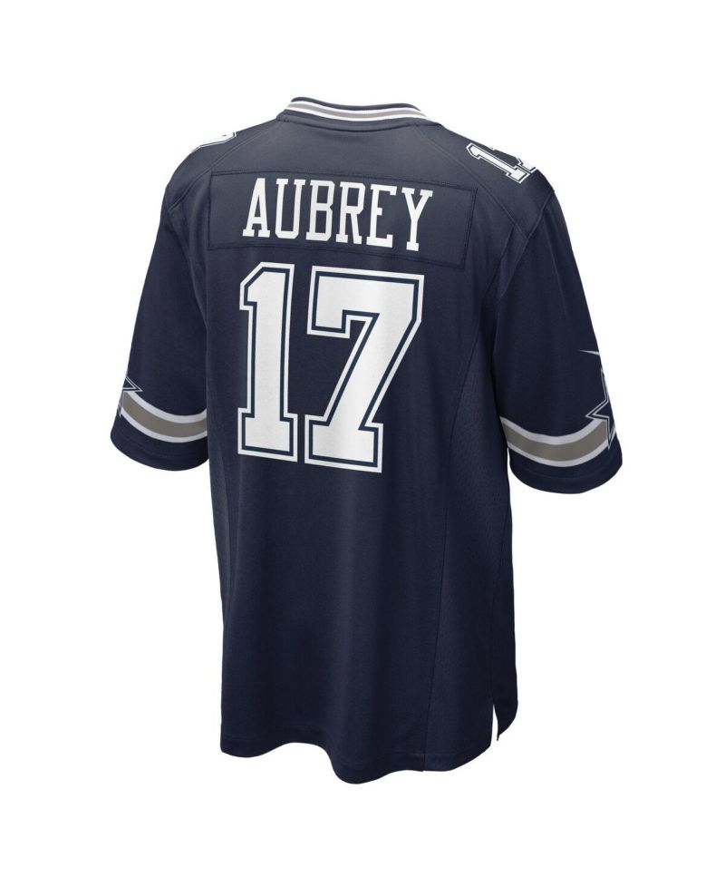 Men's Brandon Aubrey Navy Dallas Cowboys Team Game Jersey