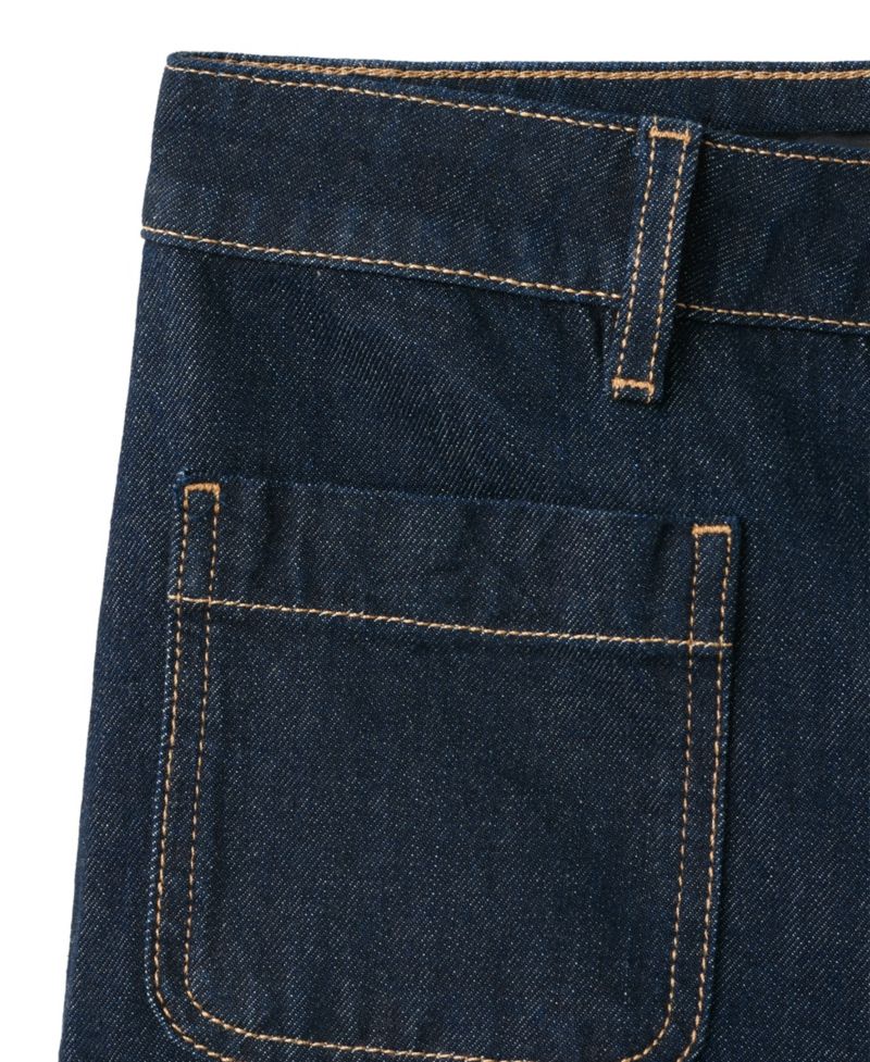 Women's High-Rise Wide-Leg Jeans