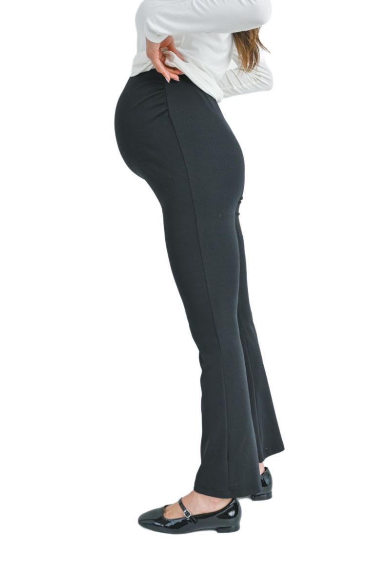 Maternity Over-the-Belly Bootcut Pull-On Pants