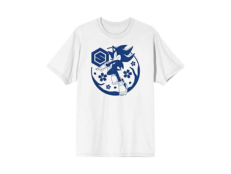 Men's Modern Character White Graphic Tee - M