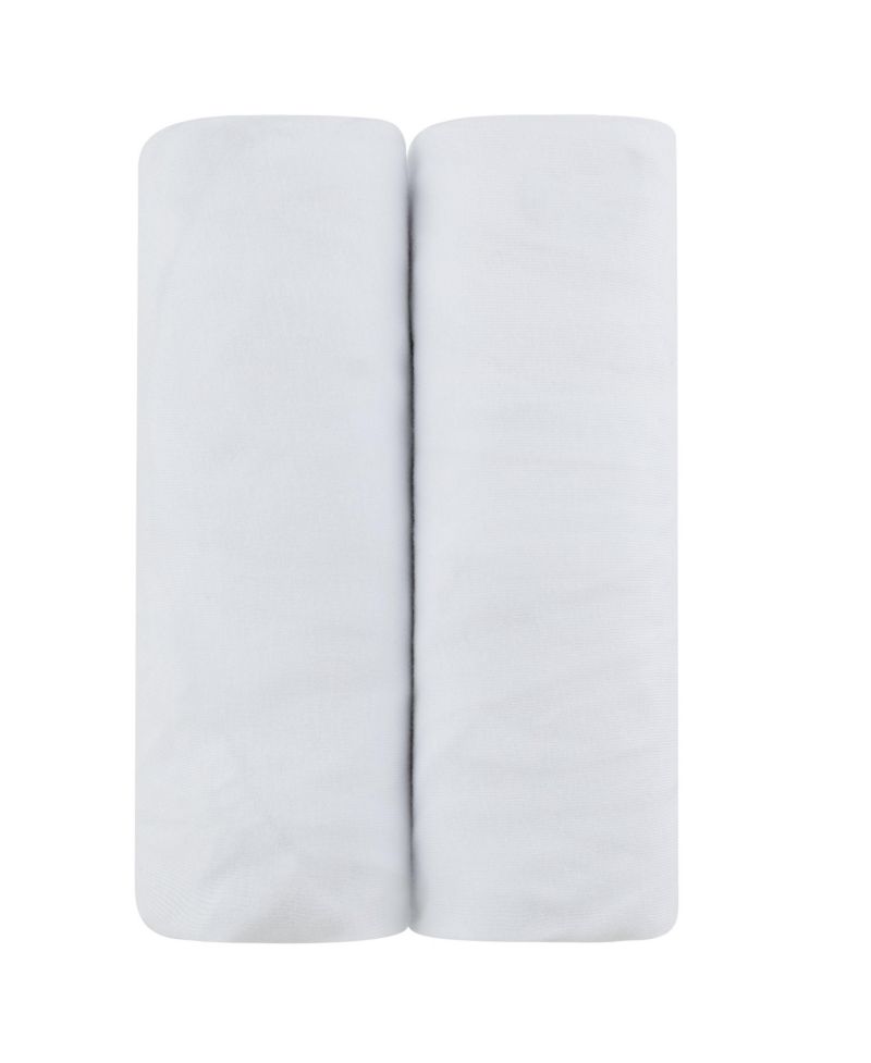Baby Changing Pad Cover - Cradle Sheet 100% Combed Jersey Cotton