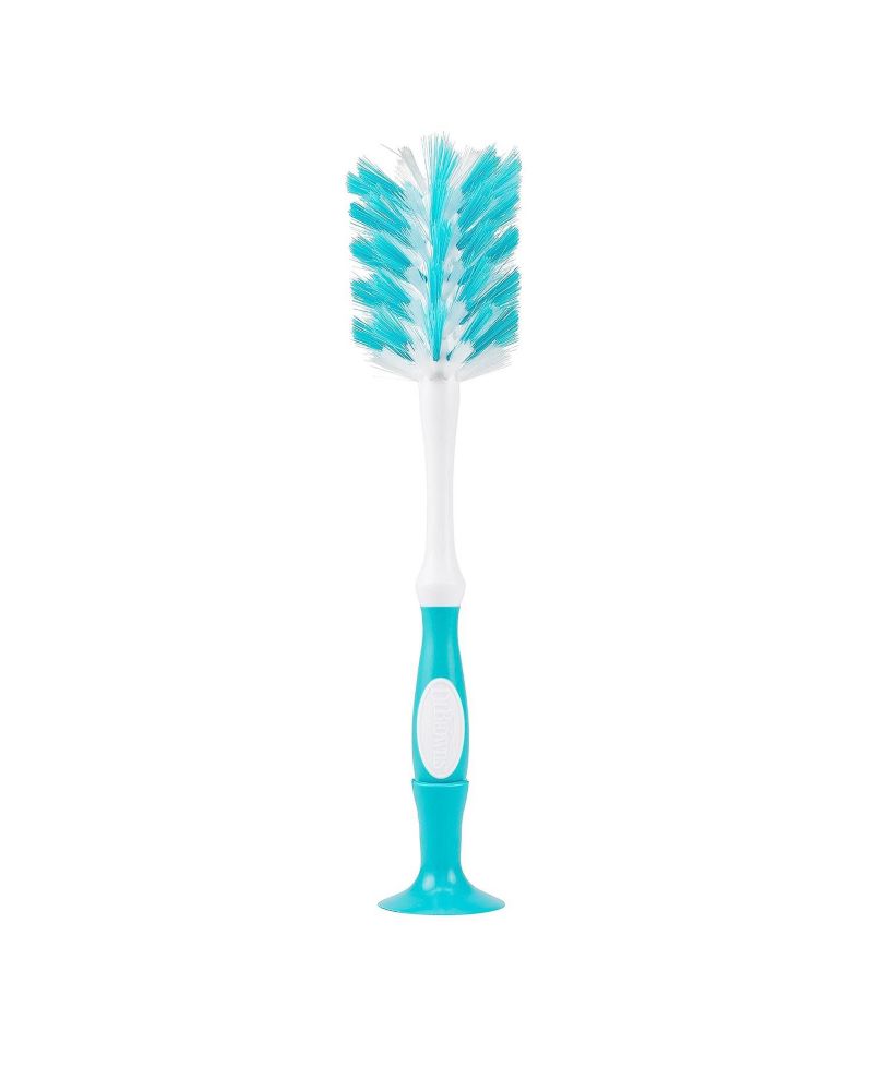 Baby Dr. Brown's Deluxe Baby Bottle Brush with Vent Cleaning Brush, Blue