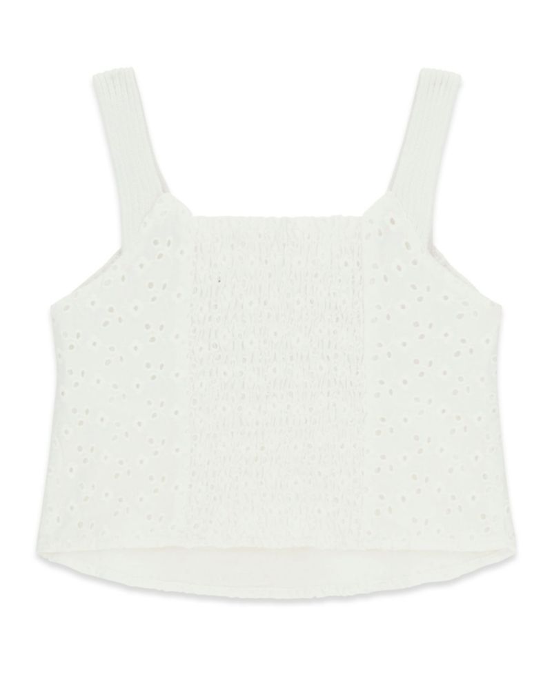 Girls' 7-16 Sangallo Sleeveless Top