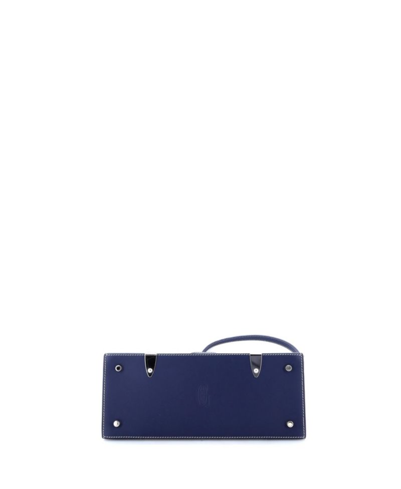PM Saigon Top Handle Bag Coated Canvas with Leather