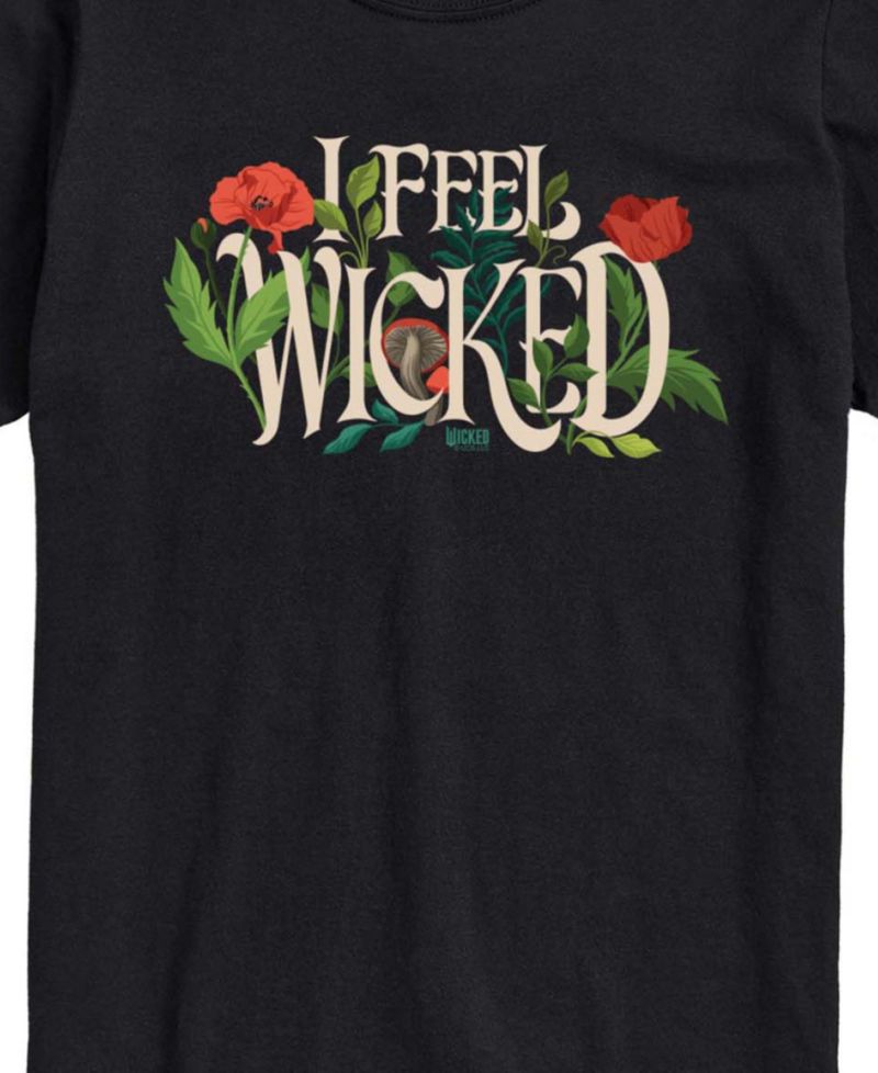 Men's Wicked Part 2 I Feel Wicked Graphic Print Short-Sleeve T-Shirt