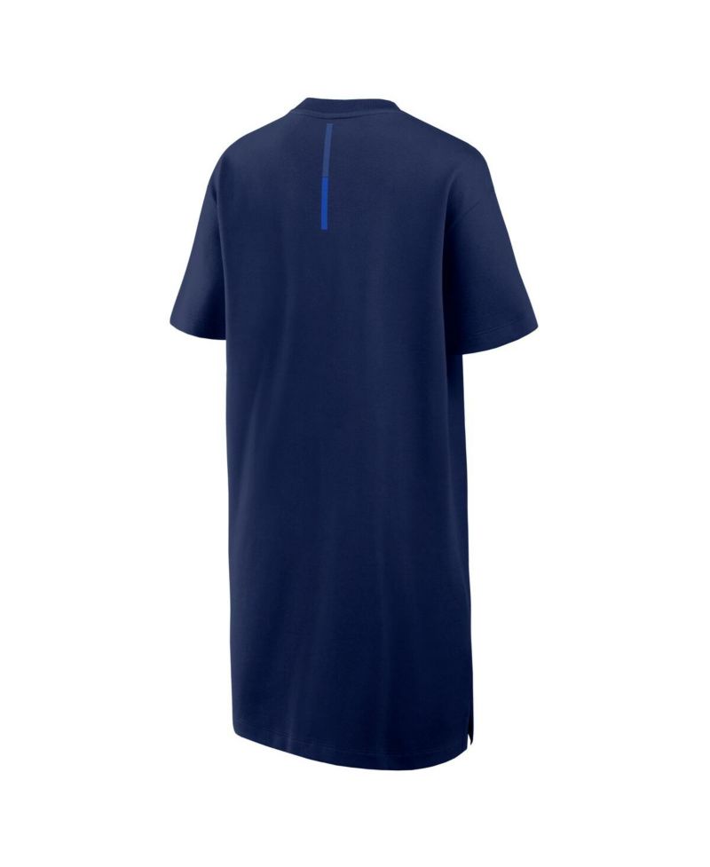 Women's Navy New York Yankees Elements Cotton Dress