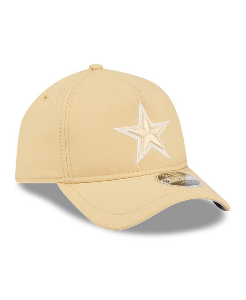 Men's Tan Dallas Cowboys Apex 9FORTY Adjustable Hat