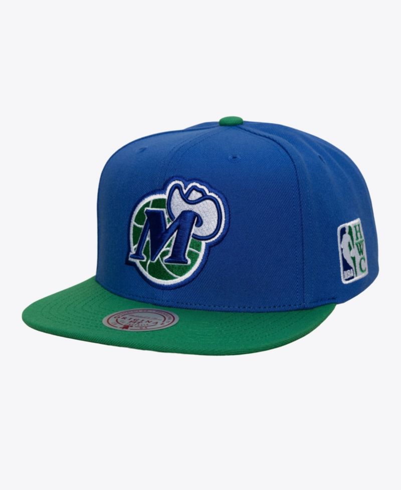 Men's Blue Dallas Mavericks Hardwood Classics Legendary Home Snapback Hat