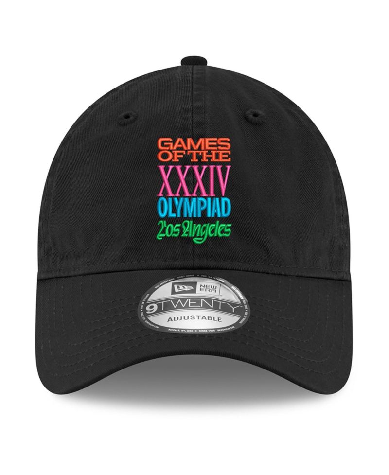 Men's Black LA28 Superbloom Collection 9TWENTY Adjustable Hat