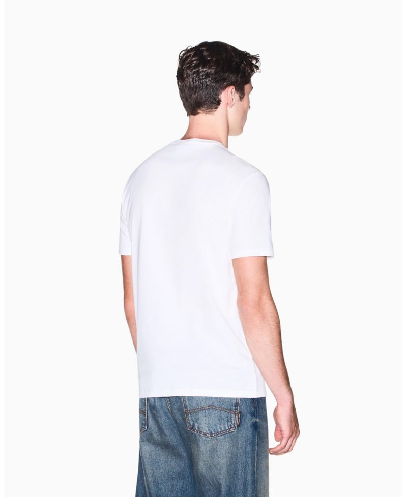 Men's Short Sleeve Boxed All-Over Logo Slim Fit T-Shirt