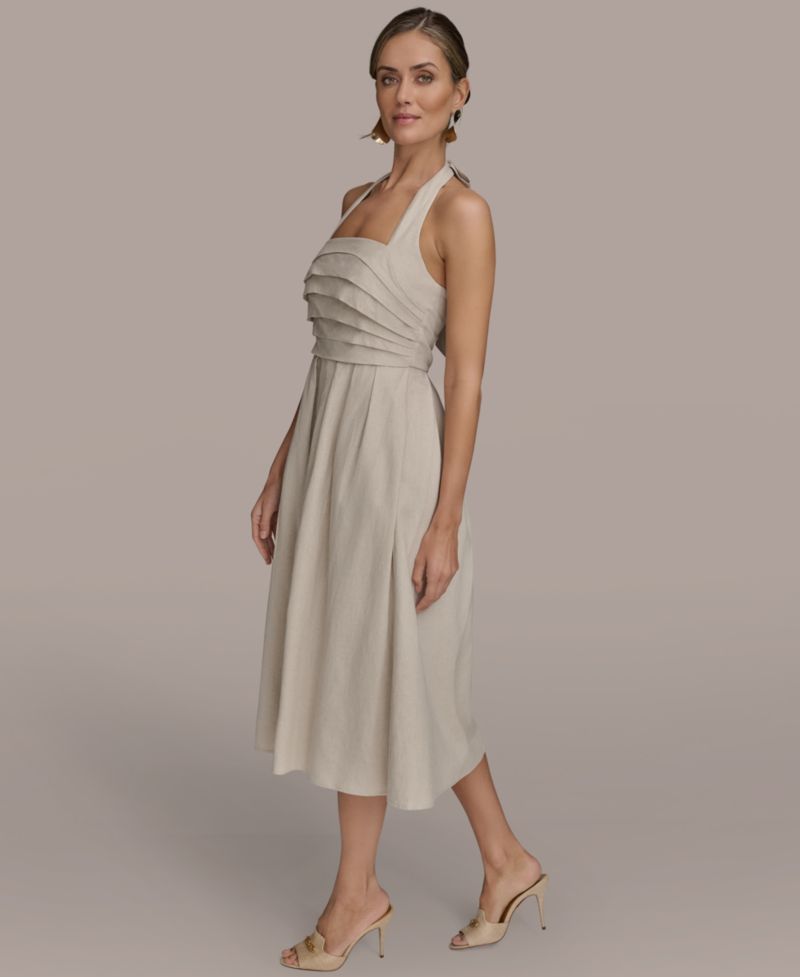 Women's Tie-Back Midi Dress