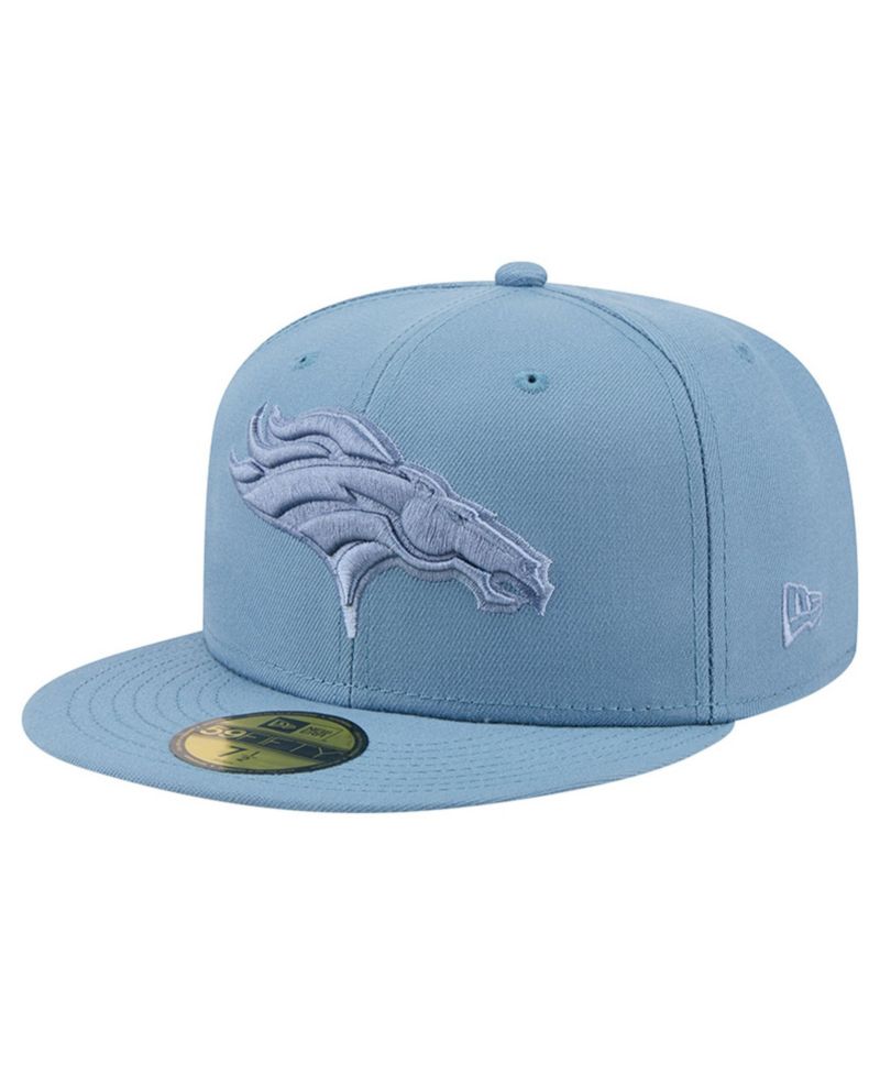 Men's Blue Denver Broncos Color Pack 59FIFTY Fitted Hat