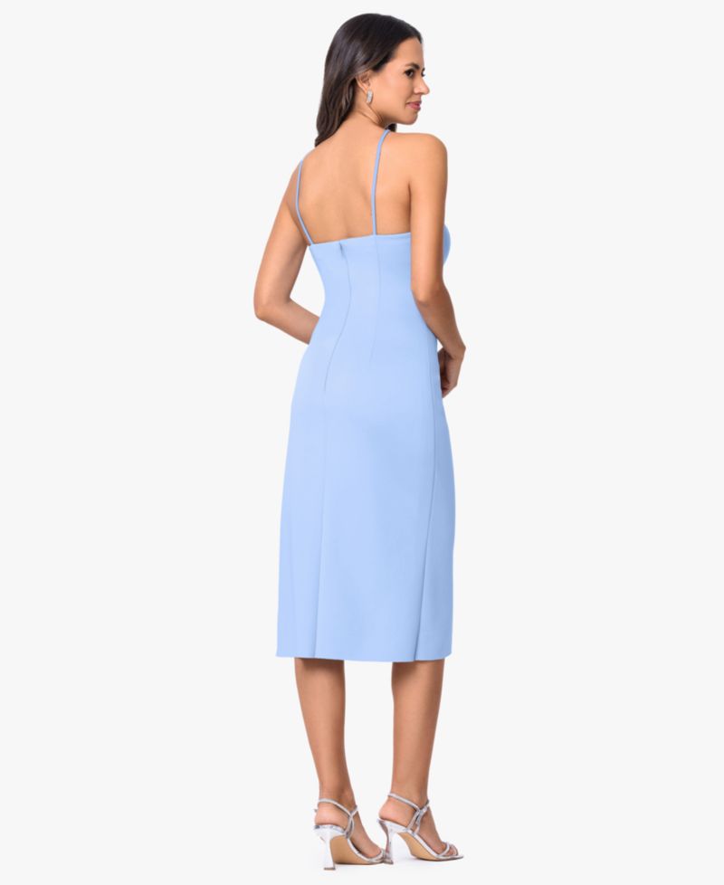 Petite Halter Neck Sheath Dress