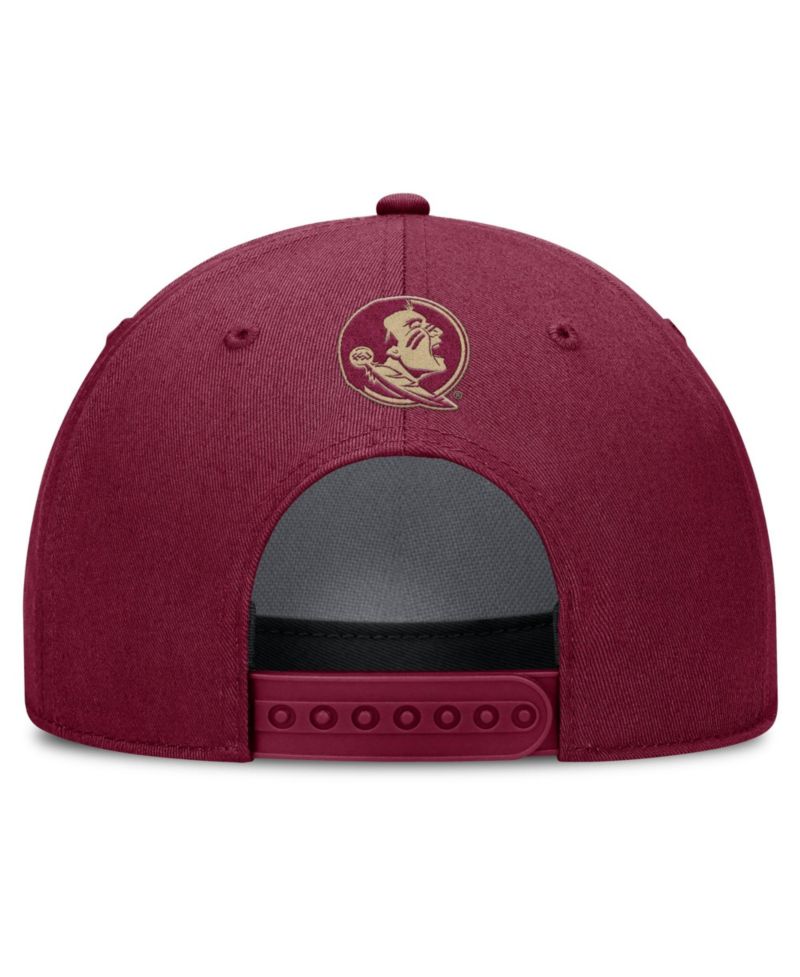 Men's Scarlet Florida State Seminoles Rise Campus Adjustable Hat