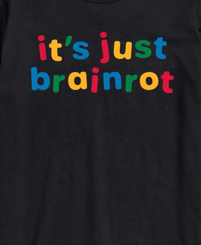 Men's Just Brainrot Short-Sleeve Graphic T-Shirt