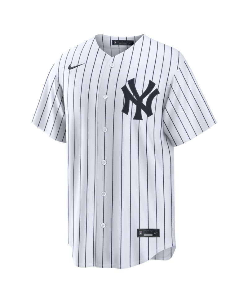 Men's Ben Rice White New York Yankees Home Replica Jersey