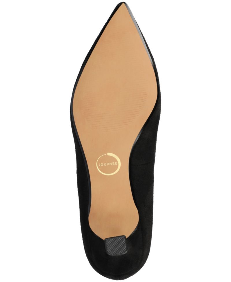Women's Pammie Pointed Toe Kitten Heel Pumps