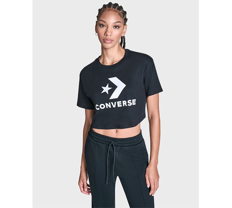 Women's Star Chevron Cropped T-Shirt