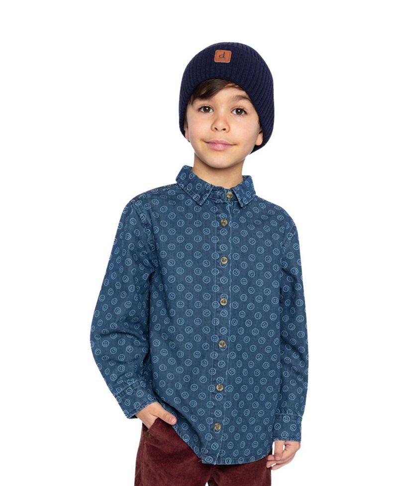 Boys' (6-12) Chambray Shirt