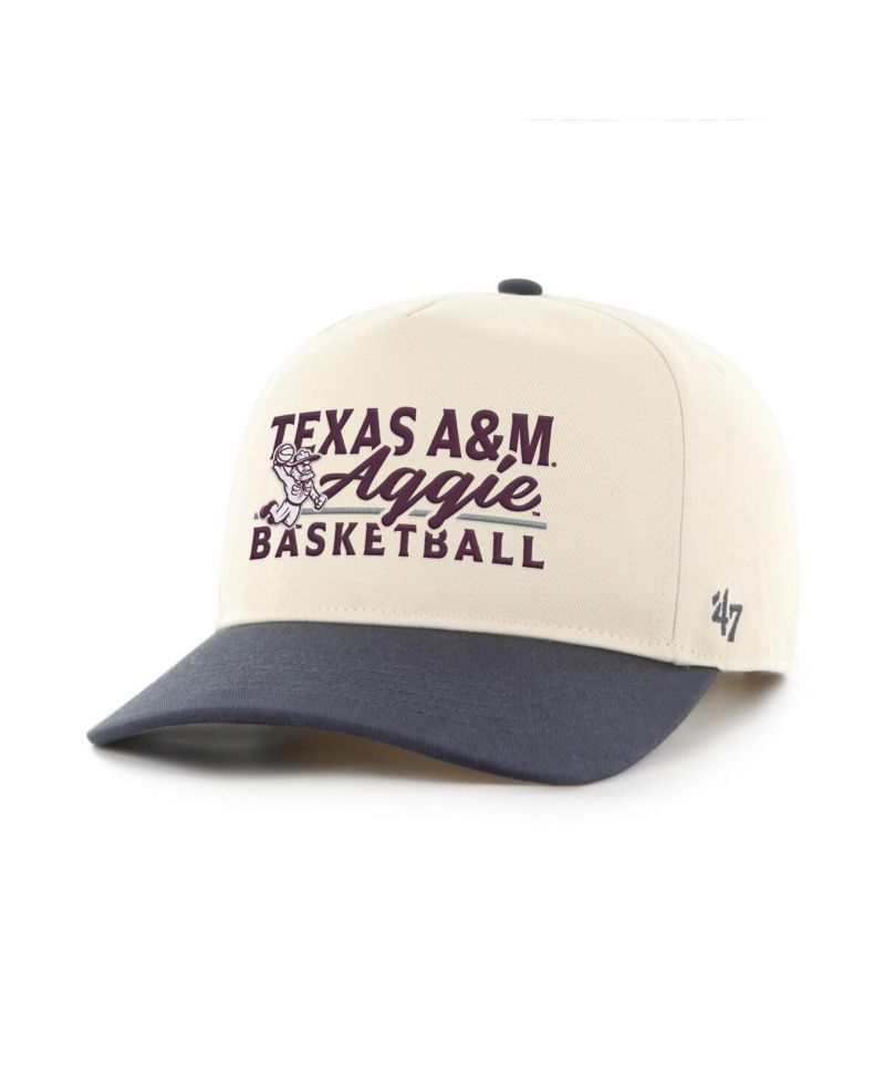 Men's Natural/Charcoal Texas A&M Aggies Ol' Sarge Basketball Hitch Adjustable Hat