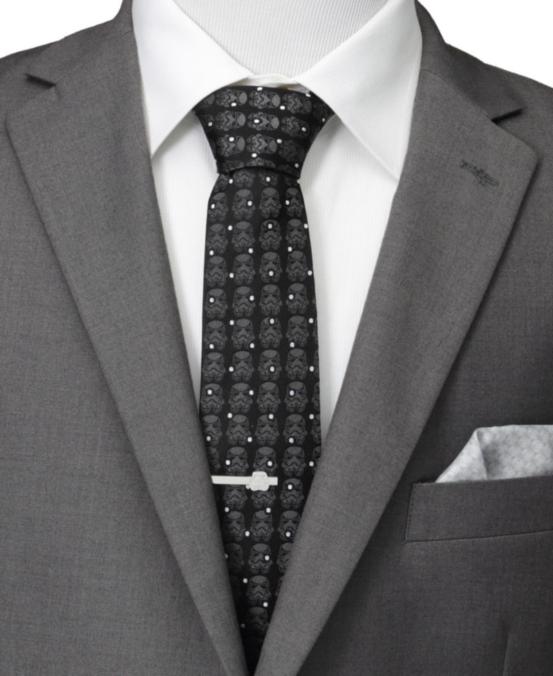 Men's Stormtrooper Dot Tie