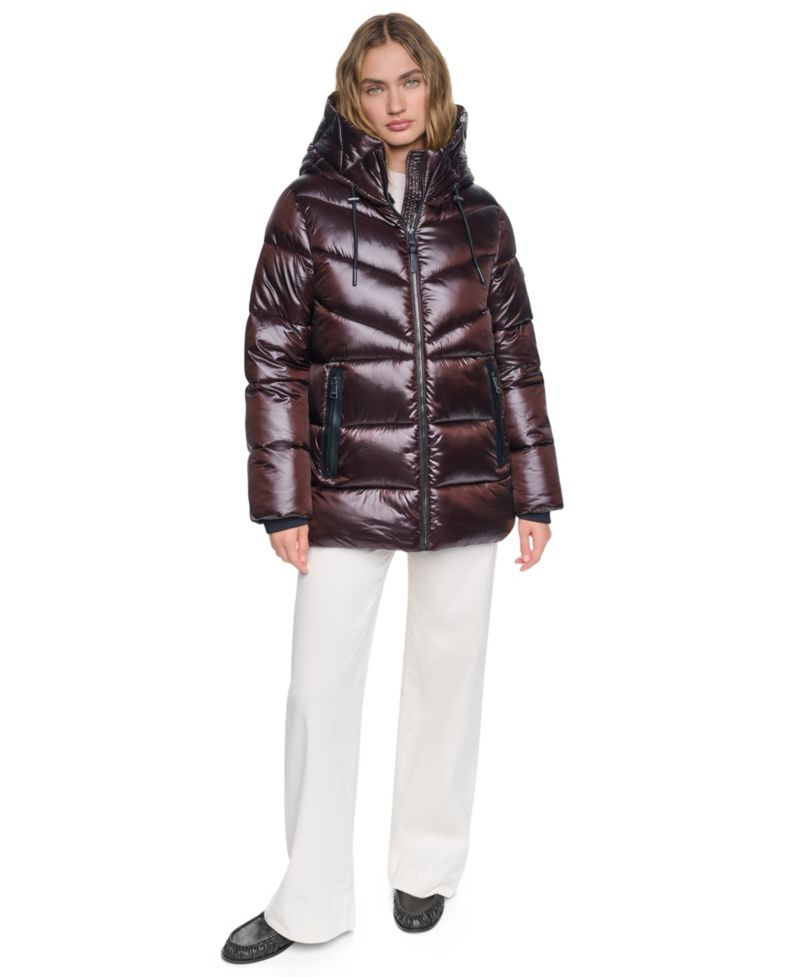 Women's Shine Hooded Puffer Coat