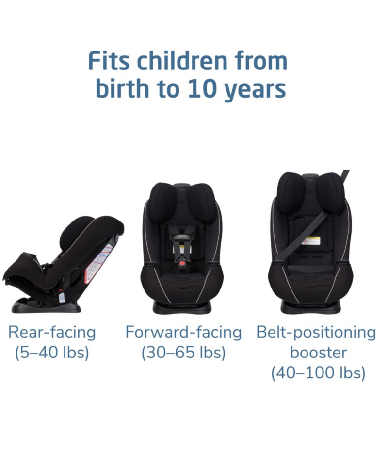 Pria Baby and Toddler Max All-in-One Convertible Car Seat