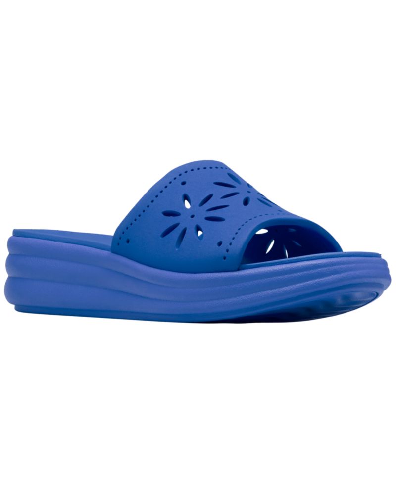 Women's Drift Floral Slip-On Wedge Sandals